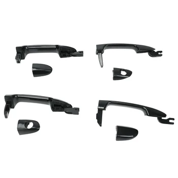 

Fit 2004-2009 Kia Spectra Set of 4Pcs Exterior Outside Door Handle Front Rear