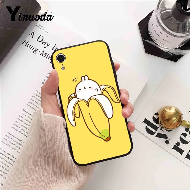 Cartoon cute Fruit Yellow Banana
