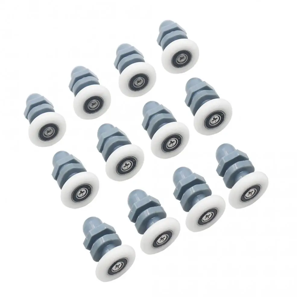 Shower Room Glass Sliding Door Roller 1pcs 25mm Universal Plastic + Nylon Small Hanging Wheel Suitable for Bathrooms