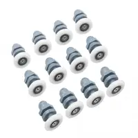 1pcs 25mm Universal Plastic + Nylon Shower Room Glass Sliding Door Roller Small Hanging Wheel Suitable for Bathrooms 2