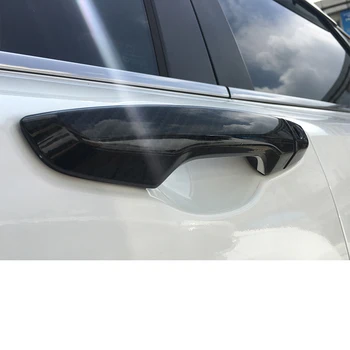 

lsrtw2017 car door handle bowl trims for toyota camry 2012 2013 2014 2015 2016 2017 xv50 chrome carbon fiber black