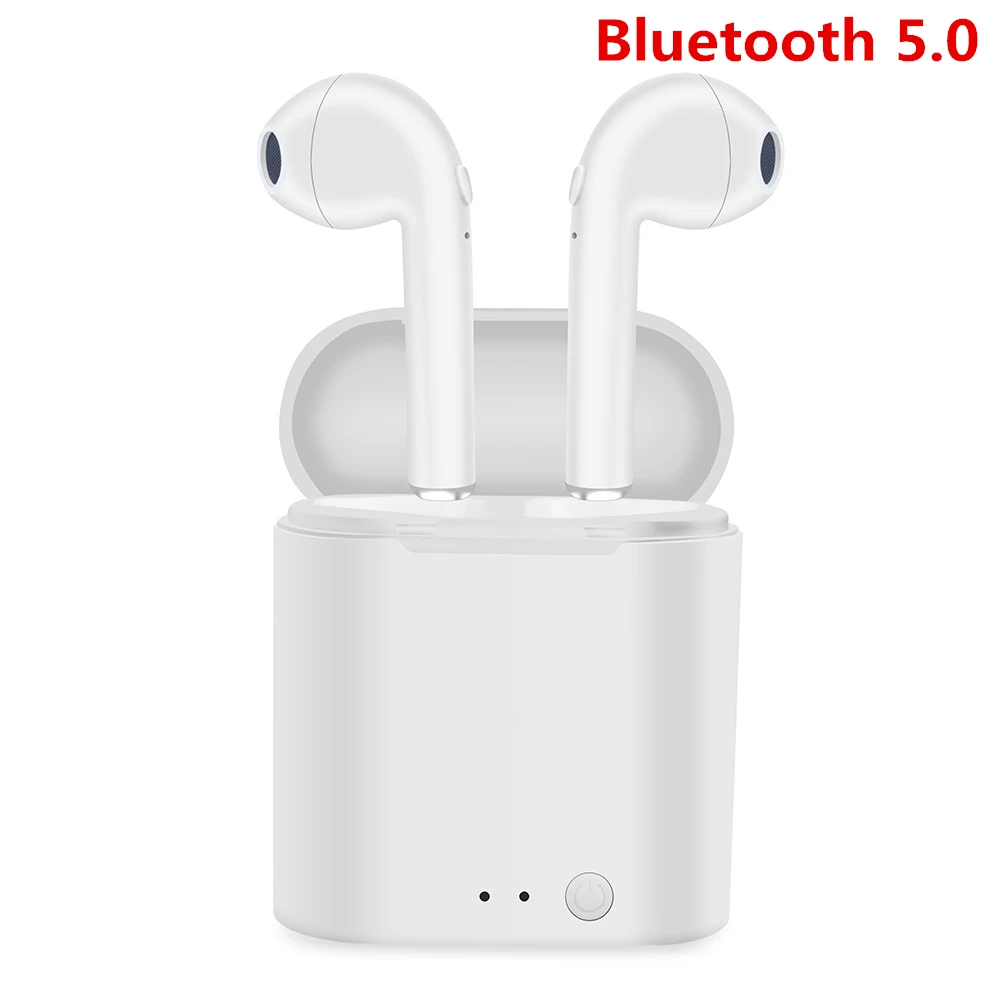 

I7s TWS Wireless Bluetooth 5.0 Earphones mini Earbuds For Iphone Samsung S6 s8 plus For Xiaomi note 6 8 plus Huawei LG