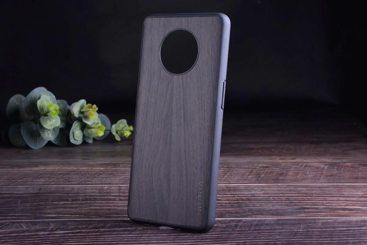 Деревянный чехол для Oneplus 7T TPU+ PC+ wood pu Кожаные чехлы coque fundas для Oneplus 7T