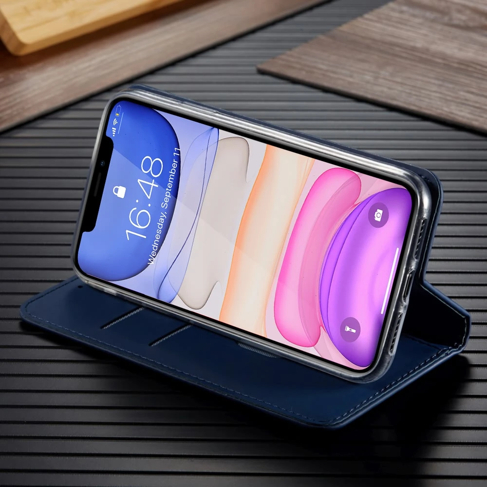 LLZ. COQUE кошелек полный чехол для samsung Note10 Plus S10 S10e чехол для Galaxy A50 A70 M10 Кожаный противоударный магнитный держатель для карт