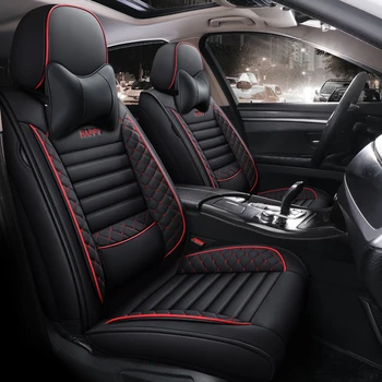 

Full Coverage Eco-leather auto seats covers PU Leather Car Seat Covers for ford kuga mk2 mondeo mk3 mk4 ranger