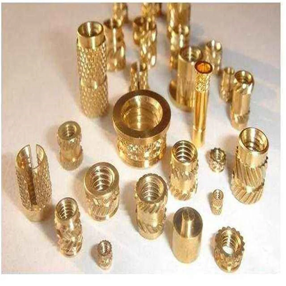 ISB M3/M4/M5/M6 гайка с кольцевой вставкой из латуни гайки Insertos Knurling медные Rivnut заклепки