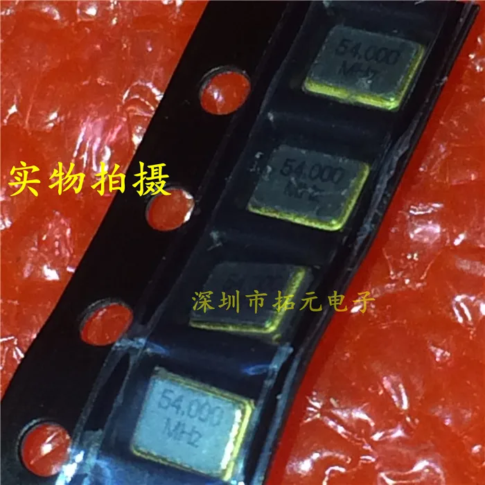 100 шт. 3225 SMD пассивный кристалл 54 000 МГц 3 2x2 5 мм новые оригинальные Бесплатная