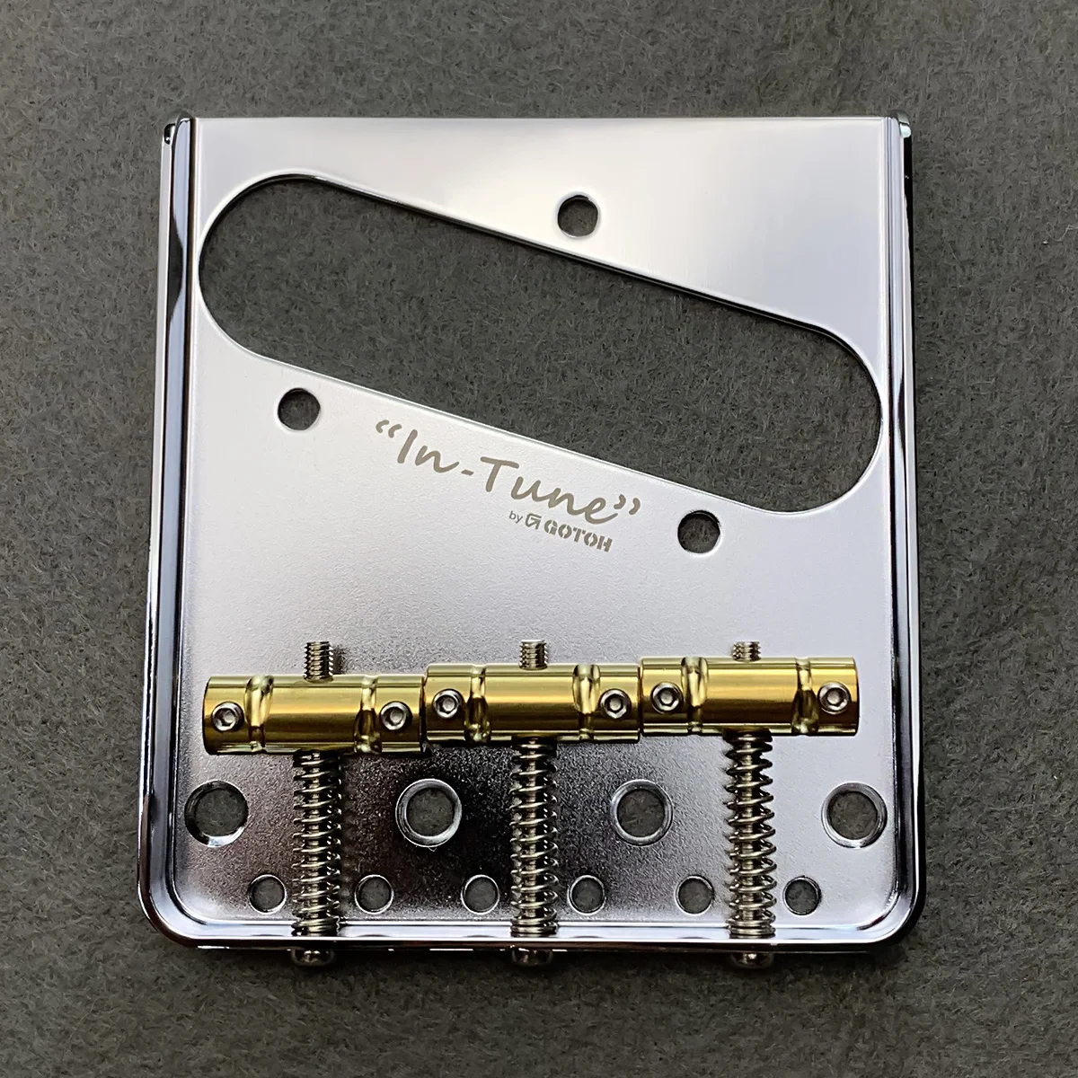 GOTOH BS TC1 винтажный мост ''In Tune'' латунный седло для Tele гитары|Детали и