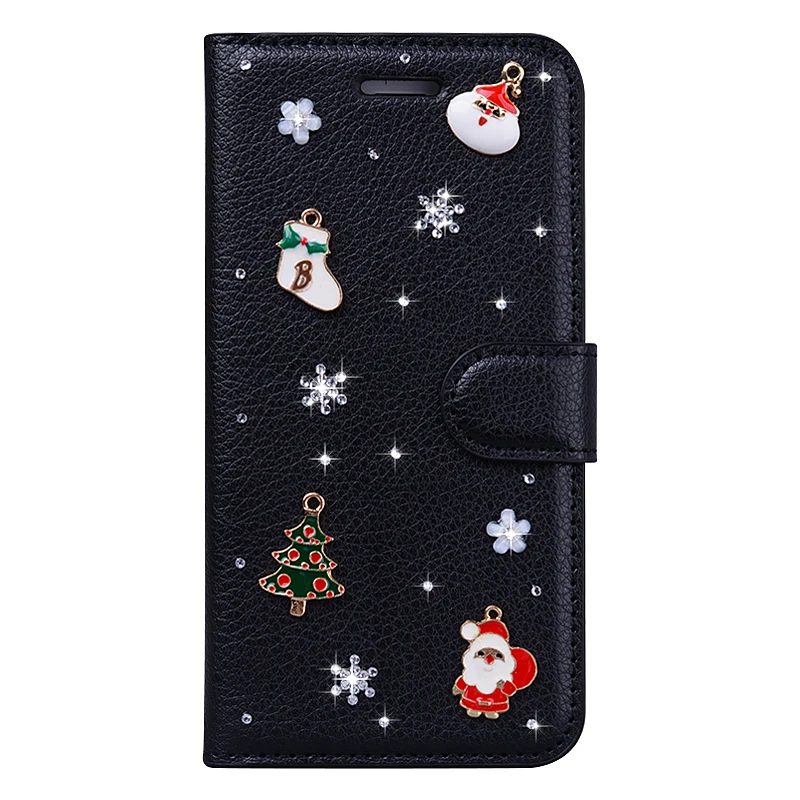 Блестящая кожа флип чехол для samsung Galaxy J6 J4 Plus J8 J2 Pro J7 Neo J3 J5 блестящий чехол-кошелек для телефона - Цвет: style 6