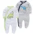 TUONXYE 2 шт./компл. Baby Girl Cute Rabbit Fox Пижамы Для Девочек Детские Onesies Newborn Footed Pijama Infantil Младенческий Хлопчатобумажный Комбинезон