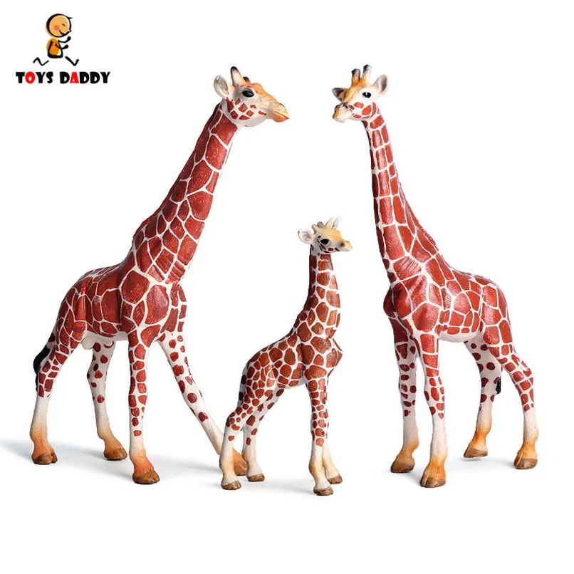 Новинка детский жираф игрушки ПВХ Модель экшн модель подарок для мальчиков
