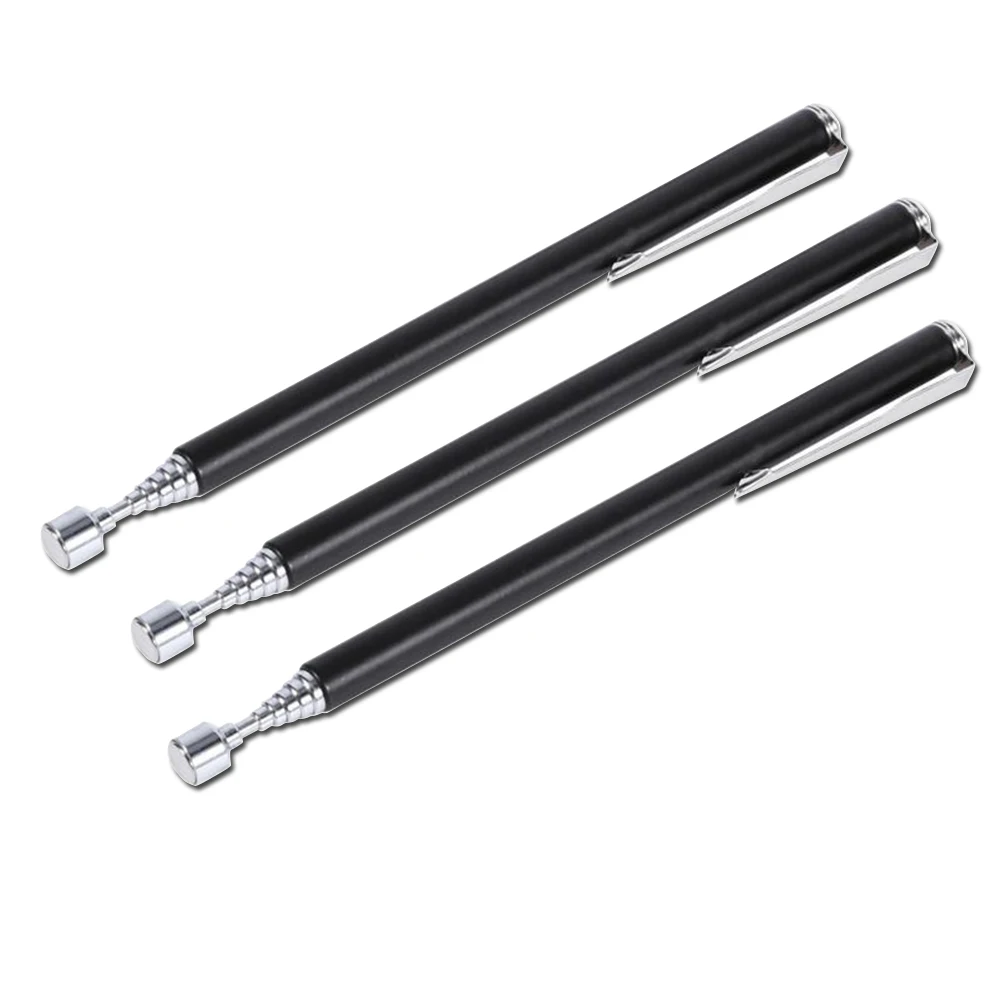 Магнитная ручка 3 шт./лот телескопический ручной мини прибор для захвата гайки болта выдвижной стержень