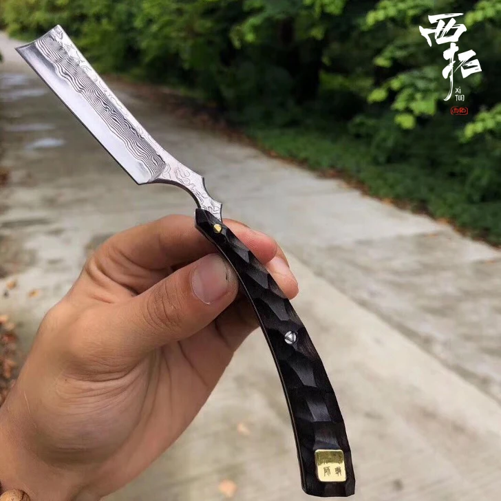 

XITUO Damascus Kitchen Chef Knife Paring Knife Sharp Cut Cleaver Vegetables Folding Razor Home Outdoor Portable Camping Knife