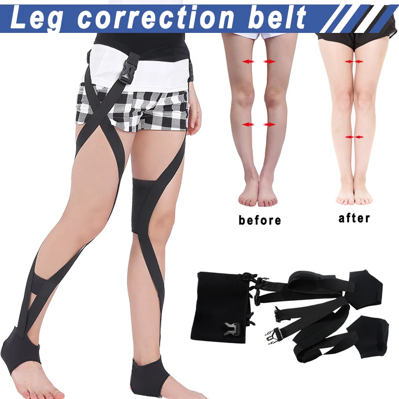 

Legs Posture Corrector Comfortable Adjustable Soft O/X Legs Correction Belt Knock Knees Shape Straightening Bandage TK-i