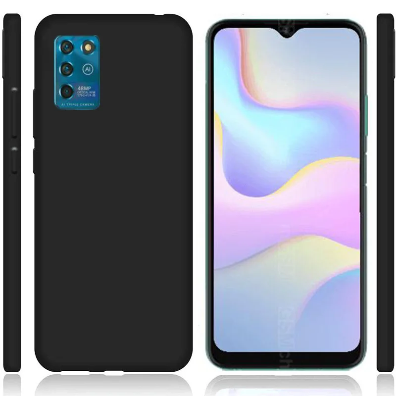 Матовая Мягкая силиконовая задняя крышка для ZTE Blade V30 Vita V2022 4G | Мобильные телефоны