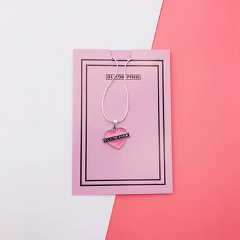 

Kpop BLACKPINK JENNIE JISOO LISA ROSE Necklace Phone Strap Keychain Pendant Fashion BLACKPINK Mobile Phone Chain Drop Shipping