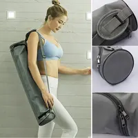 1PC Multi-function Portable Yoga Bag Gym Fitness Backpack Yoga Mat Blanket Pouch Waterproof Oxford Cloth Shoulder Bag 2