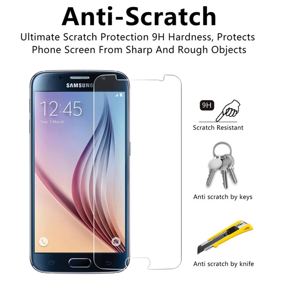 Tempered glass screen protectors for samsung galaxy j3 J5 J7 2016 2017 J3 PRO (6)