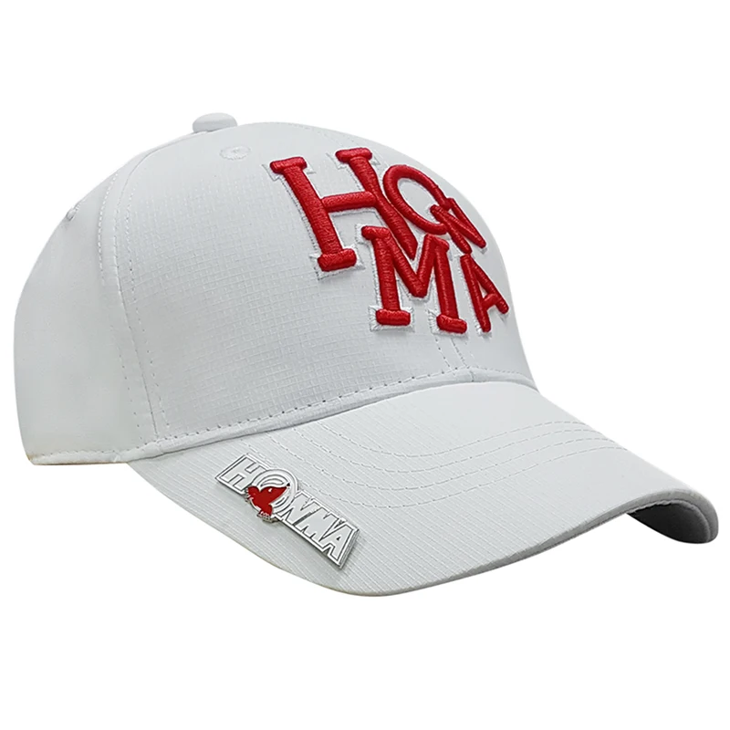 Новинка унисекс HONMA golf hat 5 цветов спортивная бейсболка Выходная шляпа солнцезащитный козырек Спортивная Кепка для гольфа Cooyute