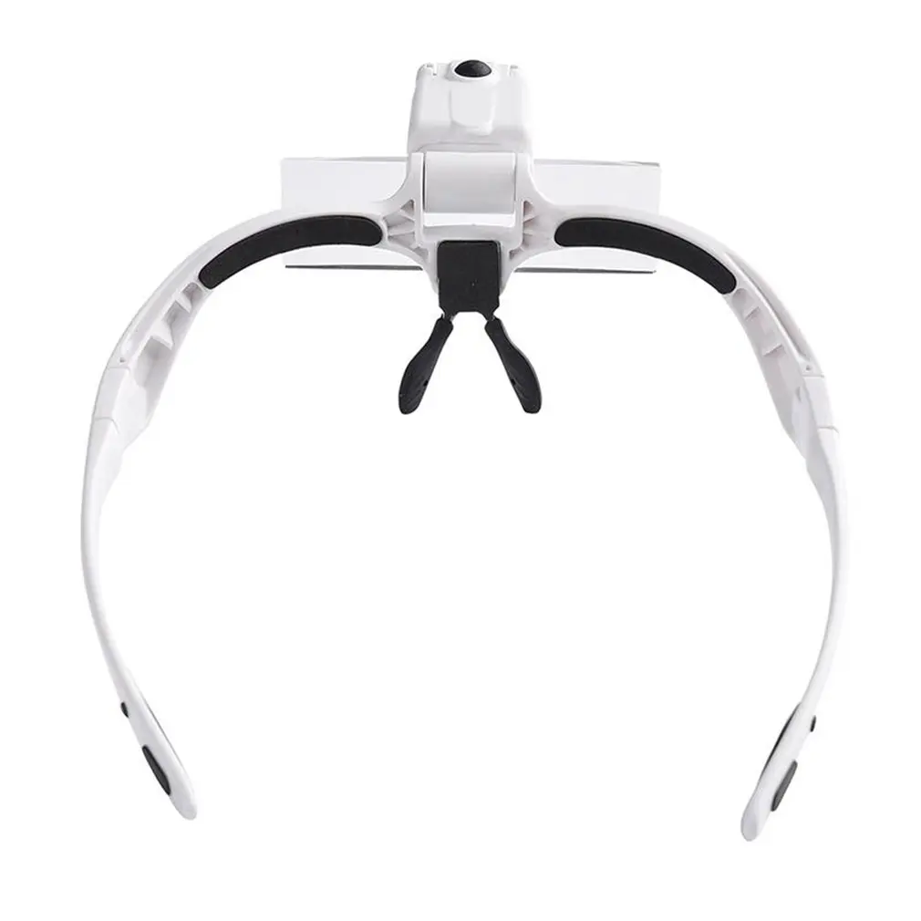 MG9892BC увеличительное для чтения очки 1,0X1,5X2,0X2,5X3,5X5 объектив гарнитура Регулируемые очки лупа для рукоделия по доступной цене