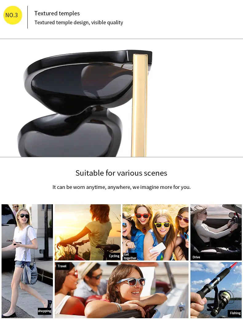New Style Fashional Protection UV400 Sunglasses Big Frame glasses Unisex Outdoor Travelling Cycling Driving