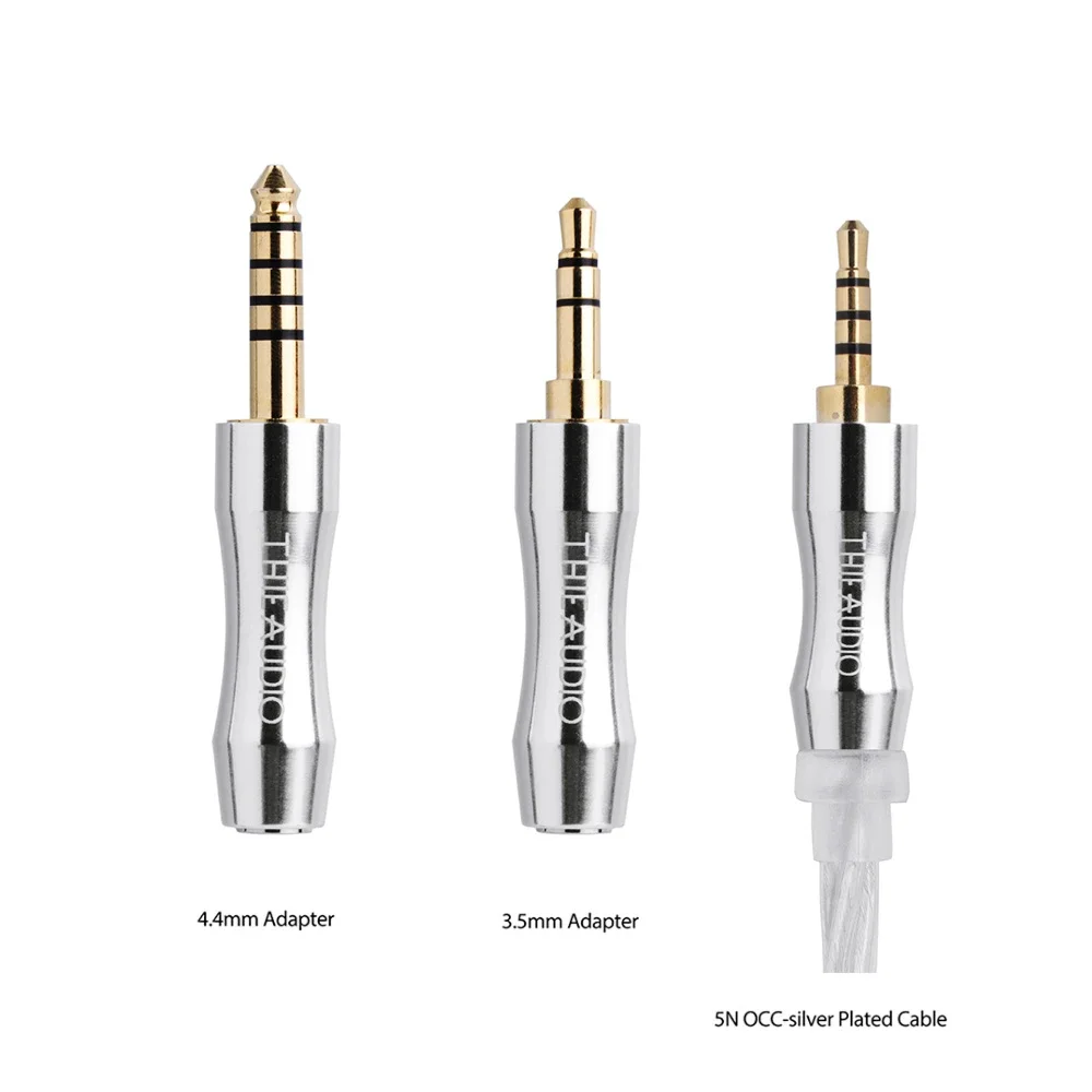 Cabo para Monarch Thieaudio Cabo Litz 5n Occ Prata Chapeado 100 Fio 4 Núcleo Clarividance Iem Est 26awg - Image 4