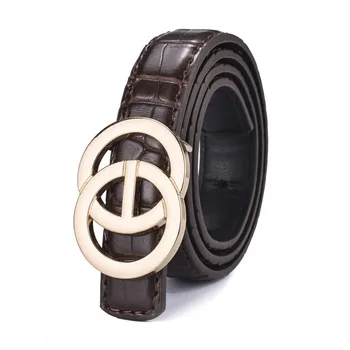 

Child Ceinture Punk Fashion Leisure Designer Children's Belt Boys Girls Off White Gold belt buckle Ceinture Femme