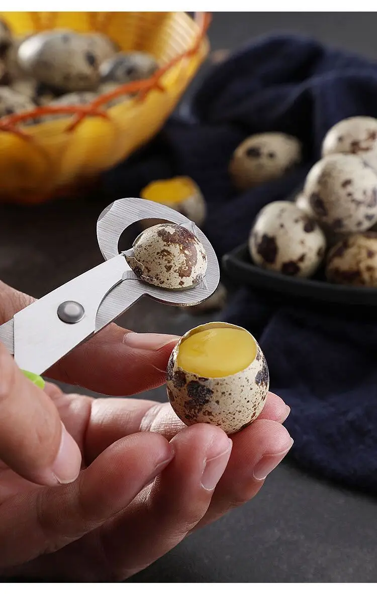 Pigeon Quail Egg Scissor Bird Cutter Opener Egg Slicers Kitchen Housewife Tool Clipper Accessories Gadgets Cigar Opener egg shell opener egg slicer egg opener egg shell scissors egg piercer egg cups holder 1pc