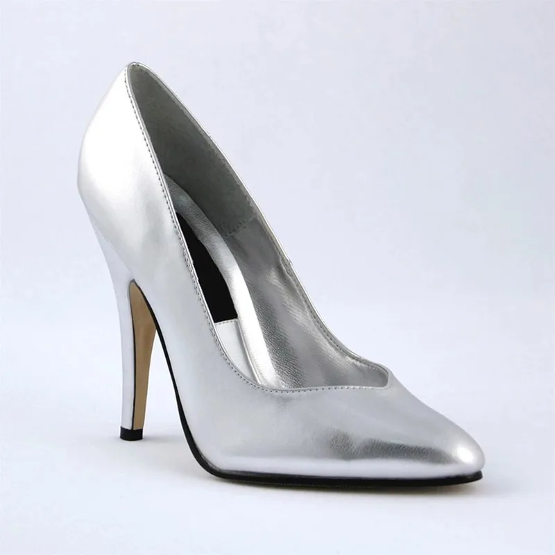 13CM Thin High Heels Pumps Women Shoes PU Slip On waterproof Classics fashion Office & Career Pointed Toe shoes for women heels