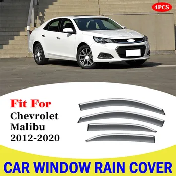 

For Chevrolet Malibu 2012-2020 Window Visor Car Rain Shield Awning Trim Cover Side Window Deflector Rain Sun Shield Accessories