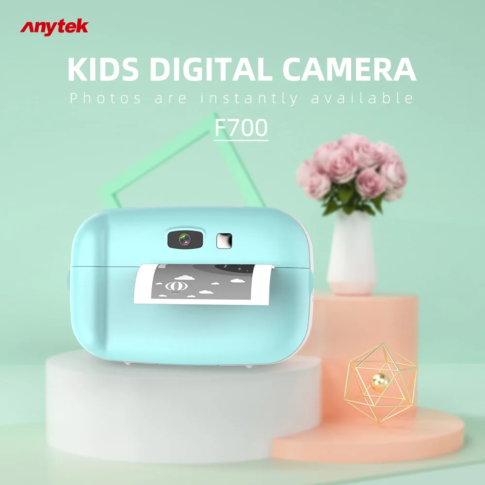 F700 для фотоаппарата Polaroid Instant 1080P детская камера мини-игрушки для цифровой зеркальной камеры Polaroid в подарок