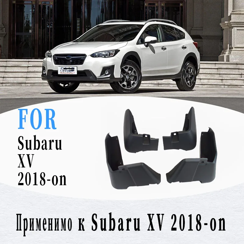 

Mud-flaps For subaru XV mudguard fenders splash guard mudguards car accessories auto styling 4 pcs 2018-on