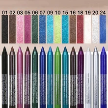 DNM kolor Eyeliner Pen perłowy cień w piórze wodoodporny i pot nie kwitną makijaż kosmetyki długotrwała kredka do oczu(China)