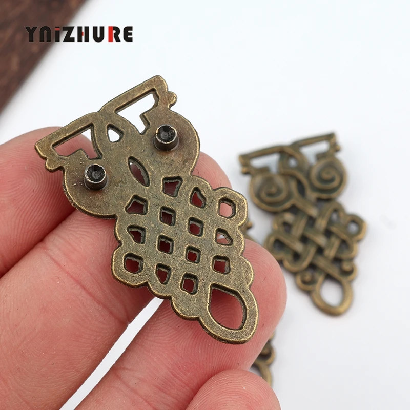YNIZHURE 4 шт. Сова антикварный патч Рон железная листовая металлическая сплав цветок