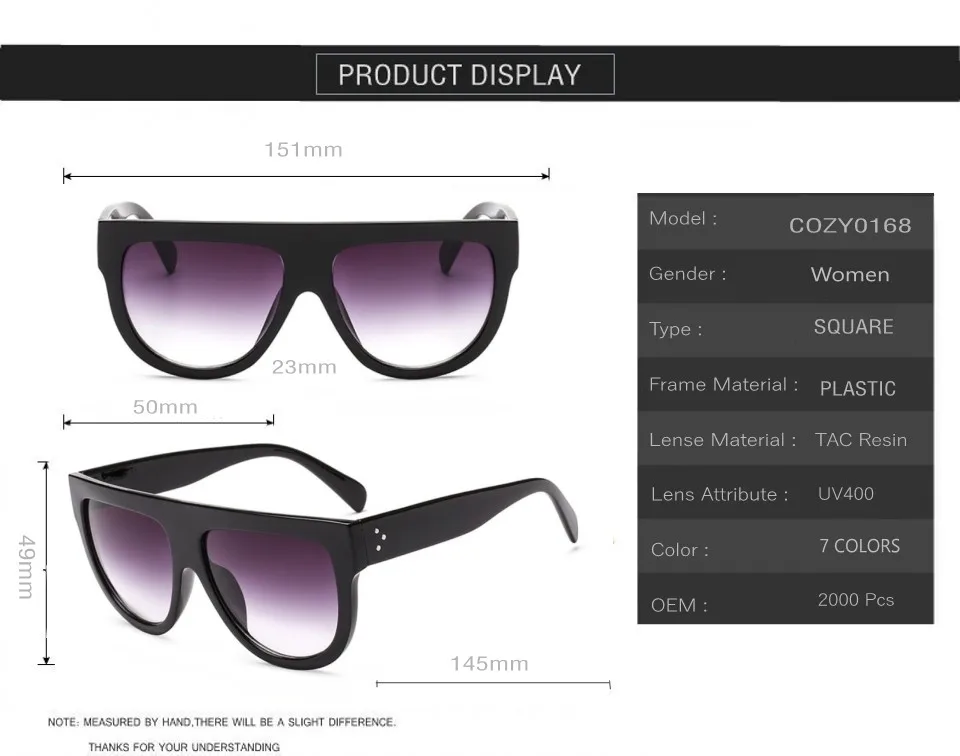 aviator sunglasses 62mm (6)