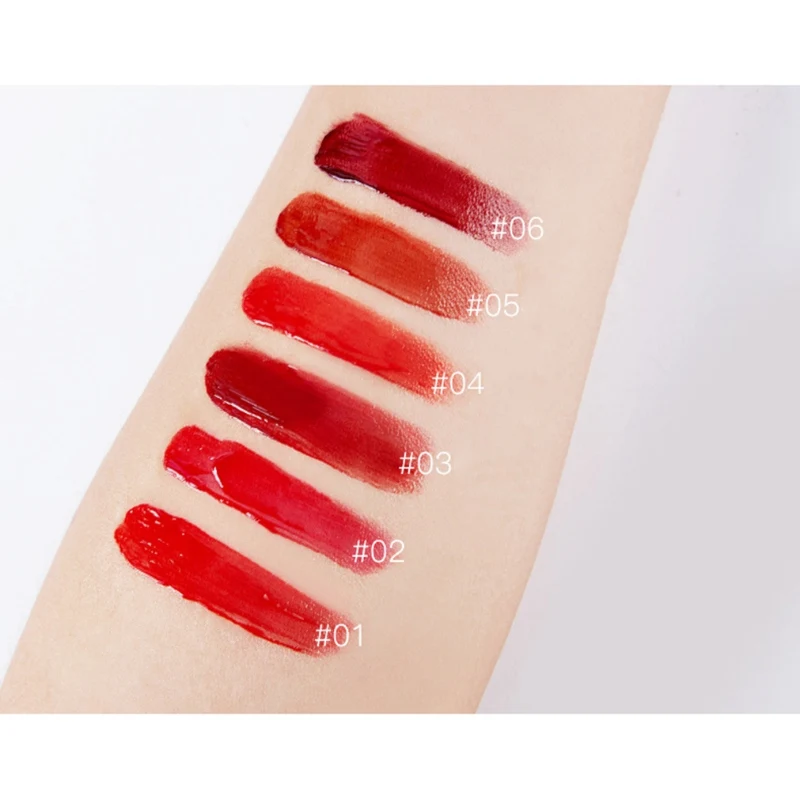 6 цветов матовая помада для губ долговременная красный сексуальный красивый