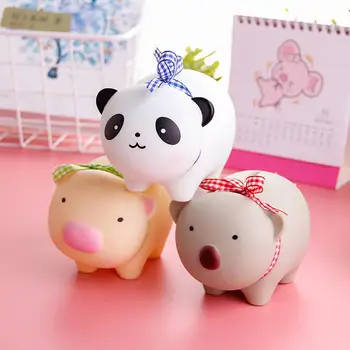 

Kids Piggy Bank Cute Panda Animal Piggy Bank Box Toys Treasure Money Coin Saving Game Money Table Decor Xmas Gift