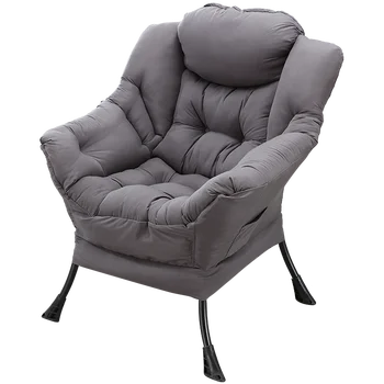 

Small Apartment Lazy Sofa Balcony Lazy Chair Bedroom Dormitory Back Simple Folding Sofa Chair Single Small Sofa