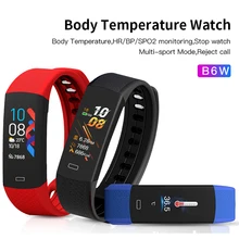 Smart Watch Temperature Measurement Heart Rate Blood Pressure Monitoring Intelligent Watch Sports Wristband Fitness Band lige new luxury smart watch fitness bracelet women blood pressure heart rate monitoring wristband lady watch gift for friend box