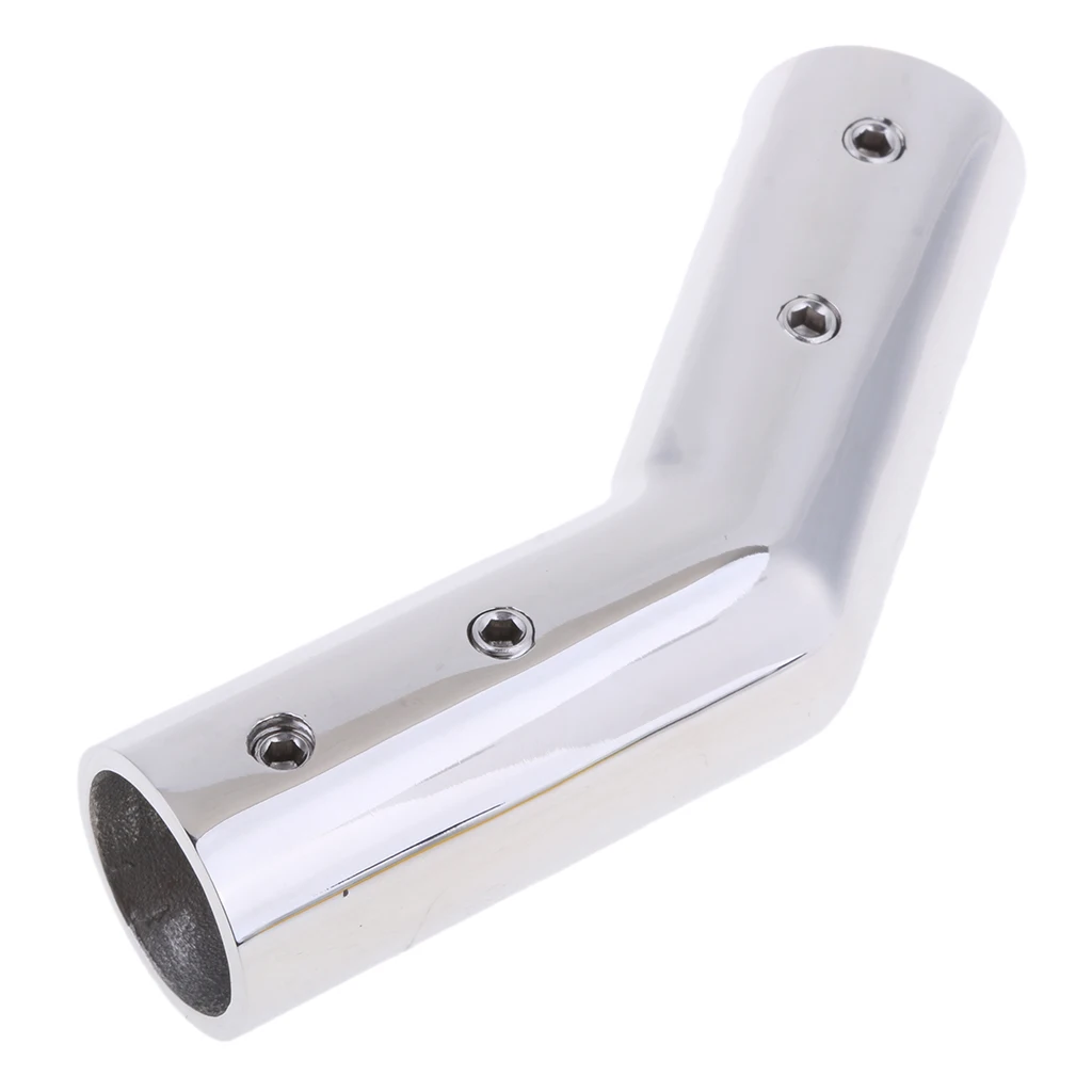 Marine Boat Hand Rail Fitting 140 Degree 22mm 7/8'' Elbow 316 Stainless Steel