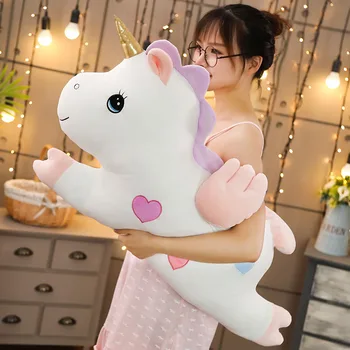 

1Pcs Soft Kawaii Unicorn Plush Pillow Cute Unicornio Lovely Stuffed Animal Gift for Kids Baby Doll Cute Plush Toys