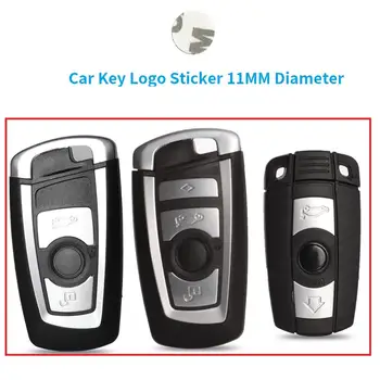 

10Pcs 11mm Remote Key Fob Remote Badge Sticker for BMW logo and bmw emblem for 3 Series 5 Series 7 Series X3 X4 X5 X6 car key