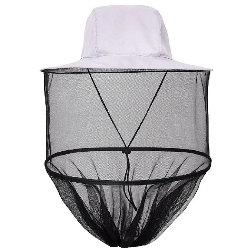 

Outdoor Camouflage Fishing Hat Bee Keeping Insects Mosquito Net Prevention Cap Mesh Fishing Cap Outdoor Sunshade Lone Neck Head