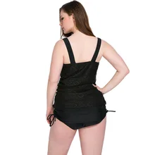 DAISSIONI сетчатый Танкини с высоким горлом и съемной подкладкой на косточках, слитный купальник для женщин с кулиской на подкладке в магазине Slava