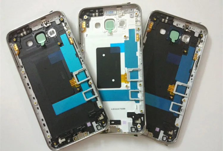 Подарок + для samsung E5/E 7 средняя рамка пластина задняя крышка батареи Samsung Galaxy E5 E500 E7