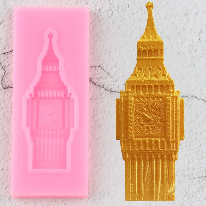Европейский ретро колокольчик силиконовые формы DIY Инструменты для украшения торта для Вечеринки Торт кайма для мастики форма конфеты глина шоколадные формы для мастики