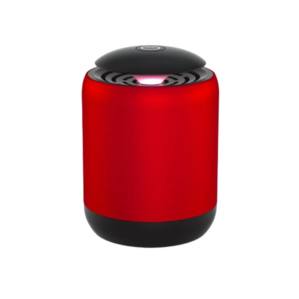 Wireless Speaker Cool Fashion Metal Subwoofer Wireless Interconnect Mini Portable Wireless Speaker - Цвет: Красный