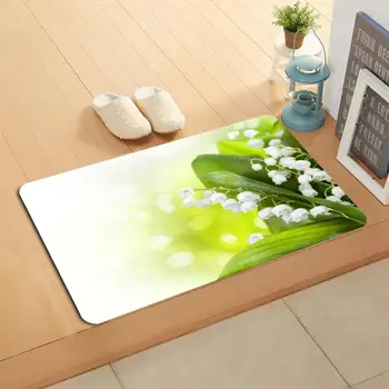 

Custom Stones_Orchid Doormat Home Decor Door mat Floor Mat Bath Mats foot pad#20-05-19-76