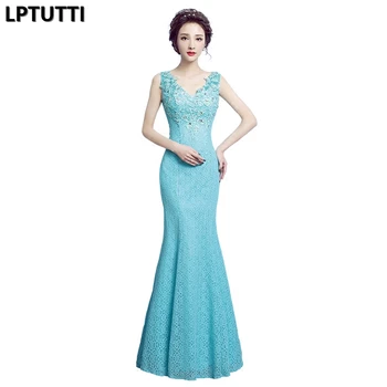 

LPTUTTI Beaded CRYSTAL New For Women Elegant Date Ceremony Party Prom Gown Formal Gala Events Luxury Long Evening Dresses