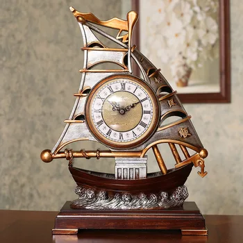 

CREATIVE LUXURY TABLE CLOCK SILENT EUROPEAN ART LIVING ROOM VINTAGE DESKTOP DESK CLOCK OFFICE RELOJ MESA HOME DECOR CLOCKS A60ZZ